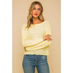 NWT Mustard Seed Lightweight Knit Top